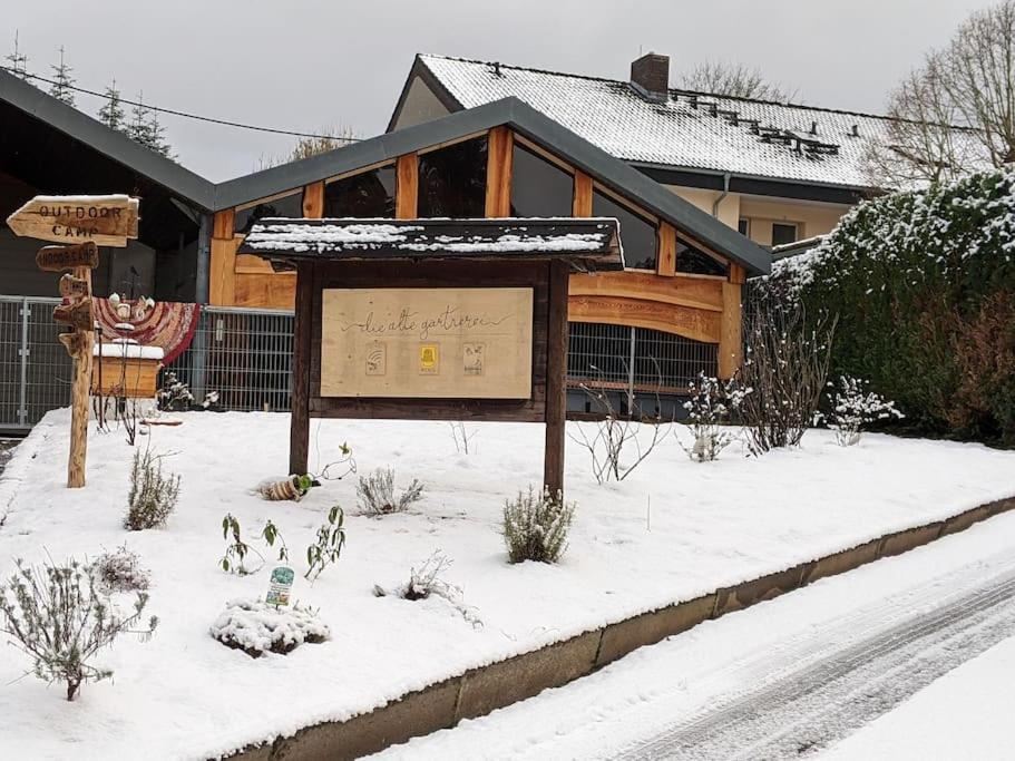 Abenteuer In Der Alten Gaertnerei Grebenau Villa Udenhausen Esterno foto